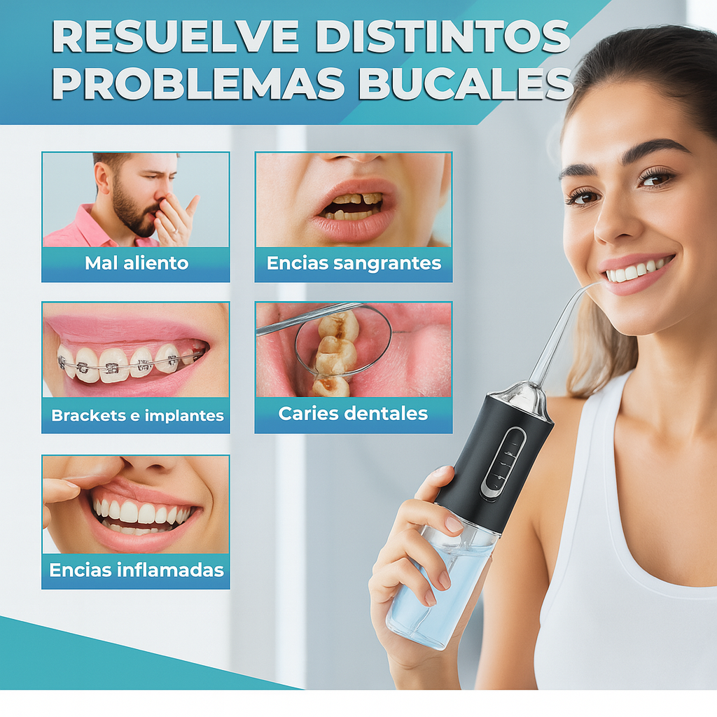 Limpiador bucal de alta presion 💧🦷