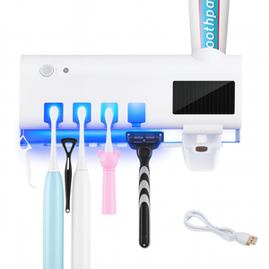 Porta Cepillo + Esterilizador UV 🔬🦷