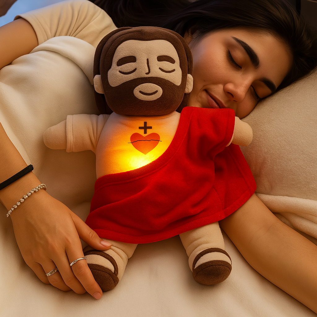 Jesús de Peluche con Luz y Sonido🌙💤