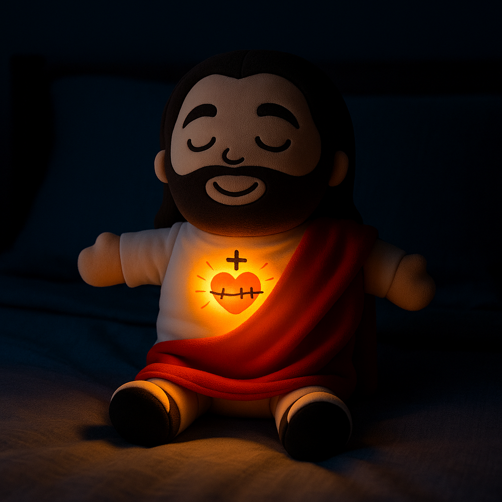 Jesús de Peluche con Luz y Sonido🌙💤