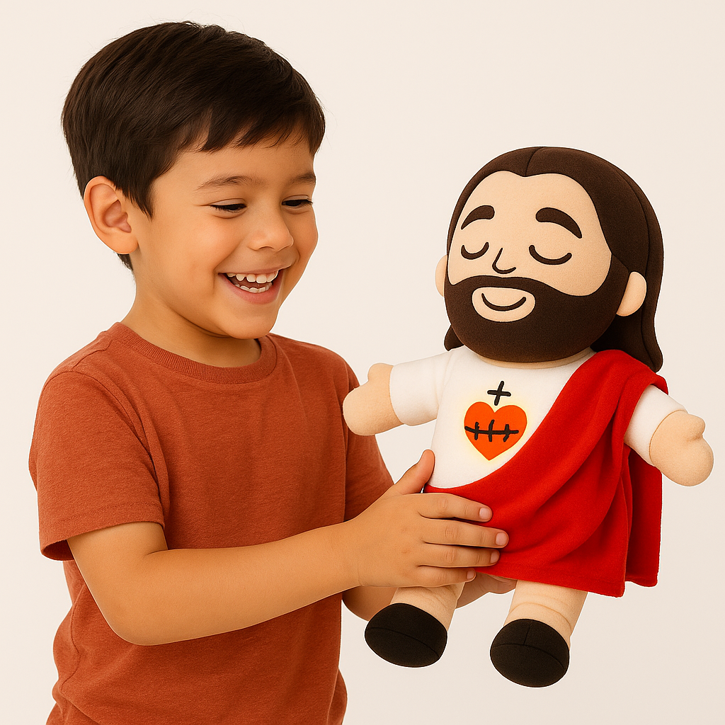 Jesús de Peluche con Luz y Sonido🌙💤