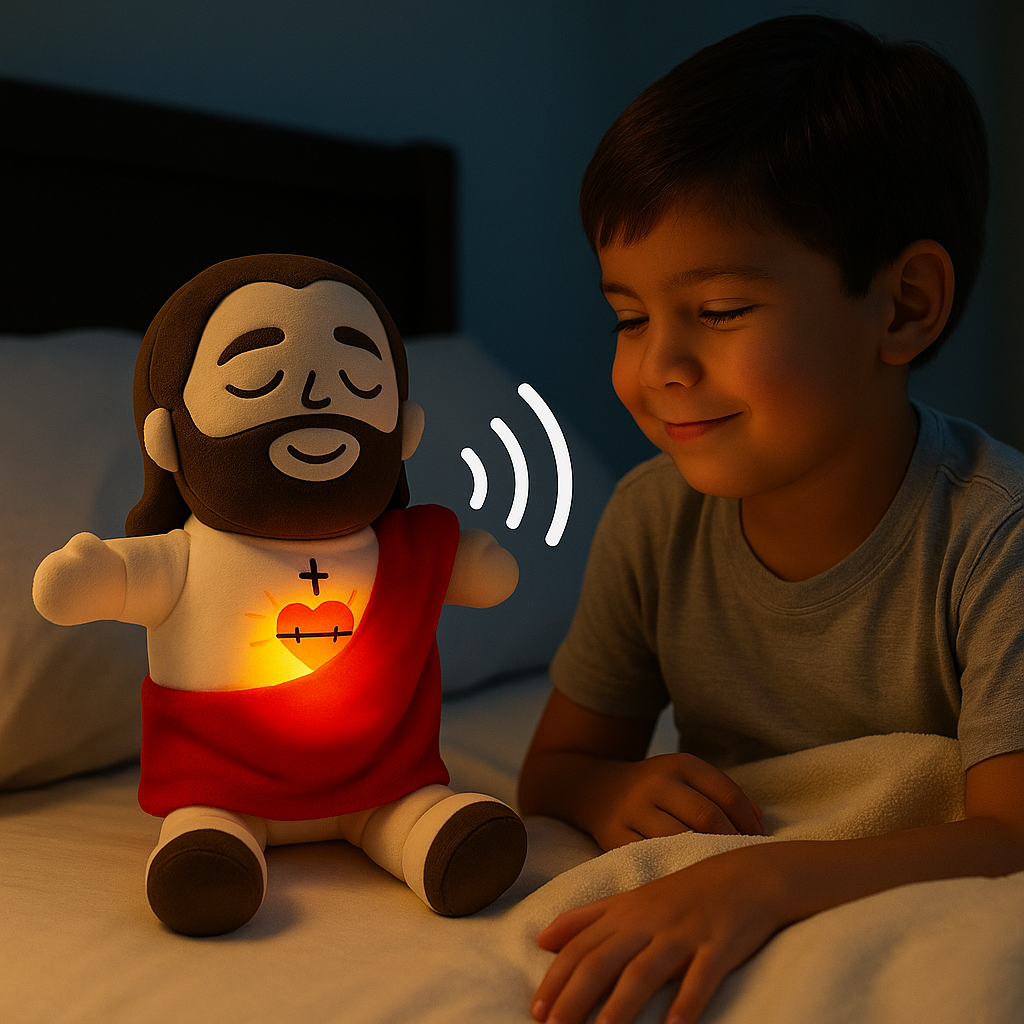 Jesús de Peluche con Luz y Sonido🌙💤