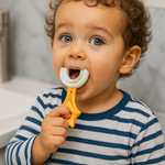 Cepillo Dental Infantil en Forma de U con Giro 360° 🦷🧒