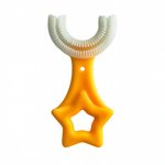 Cepillo Dental Infantil en Forma de U con Giro 360° 🦷🧒