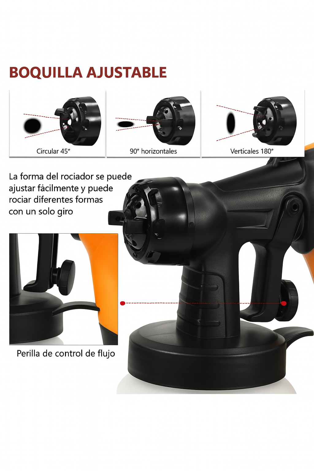 Pulverizador Eléctrico de Pintura ⚡🖌️