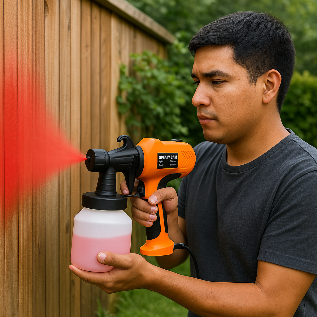 Pulverizador Eléctrico de Pintura ⚡🖌️